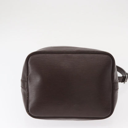 Louis Vuitton Petit Noe Handbag Epi Leather, BROWN, LEATHER, Shoulder bag