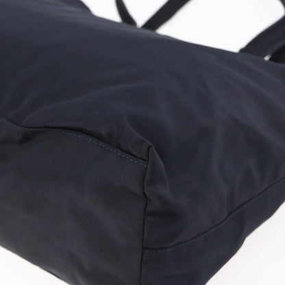 Prada Front Pocket Zip Tote Tessuto, Black, Nylon, Tote Bag