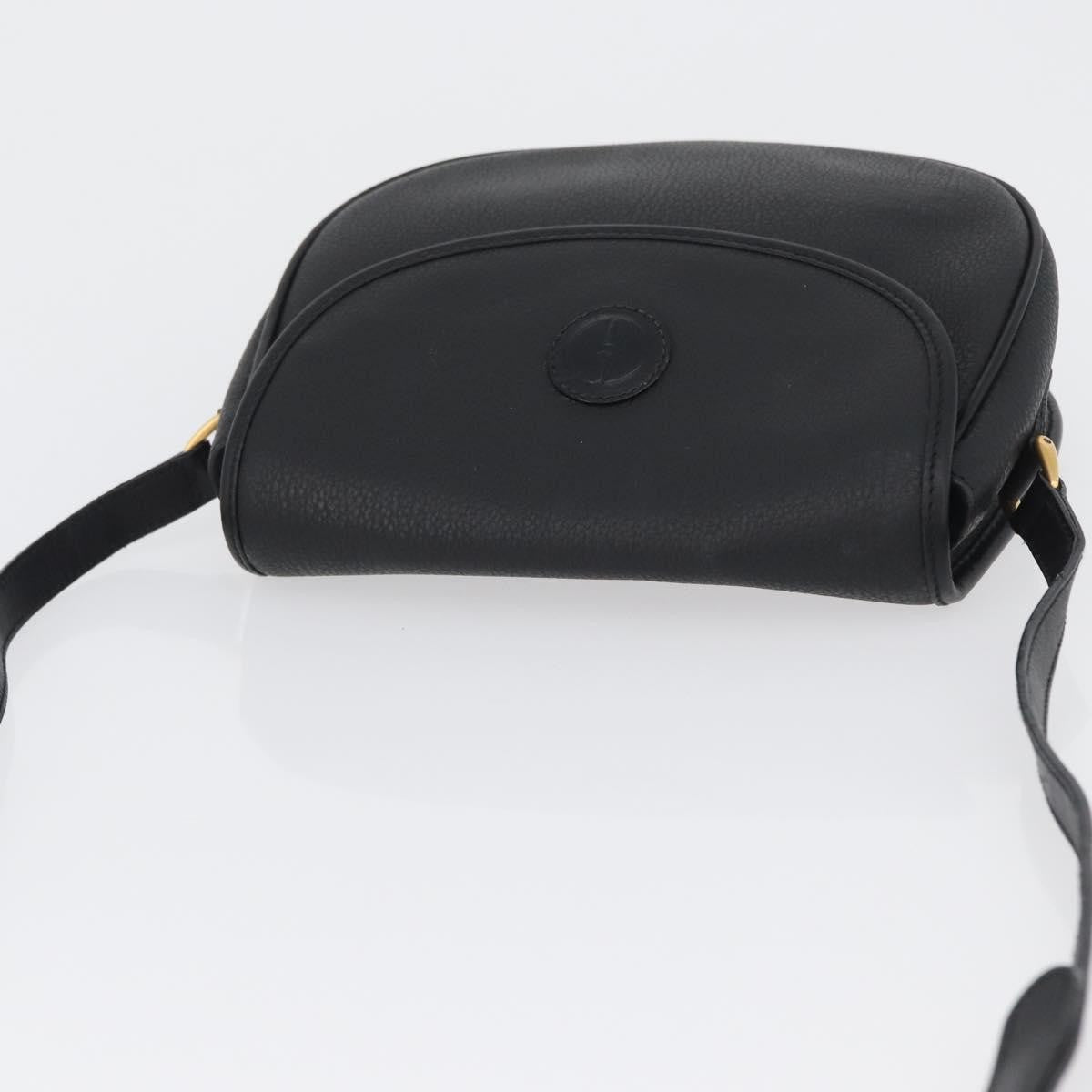 Gucci Vintage Shoulder Bag Leather, BLACK, LEATHER, Shoulder bag