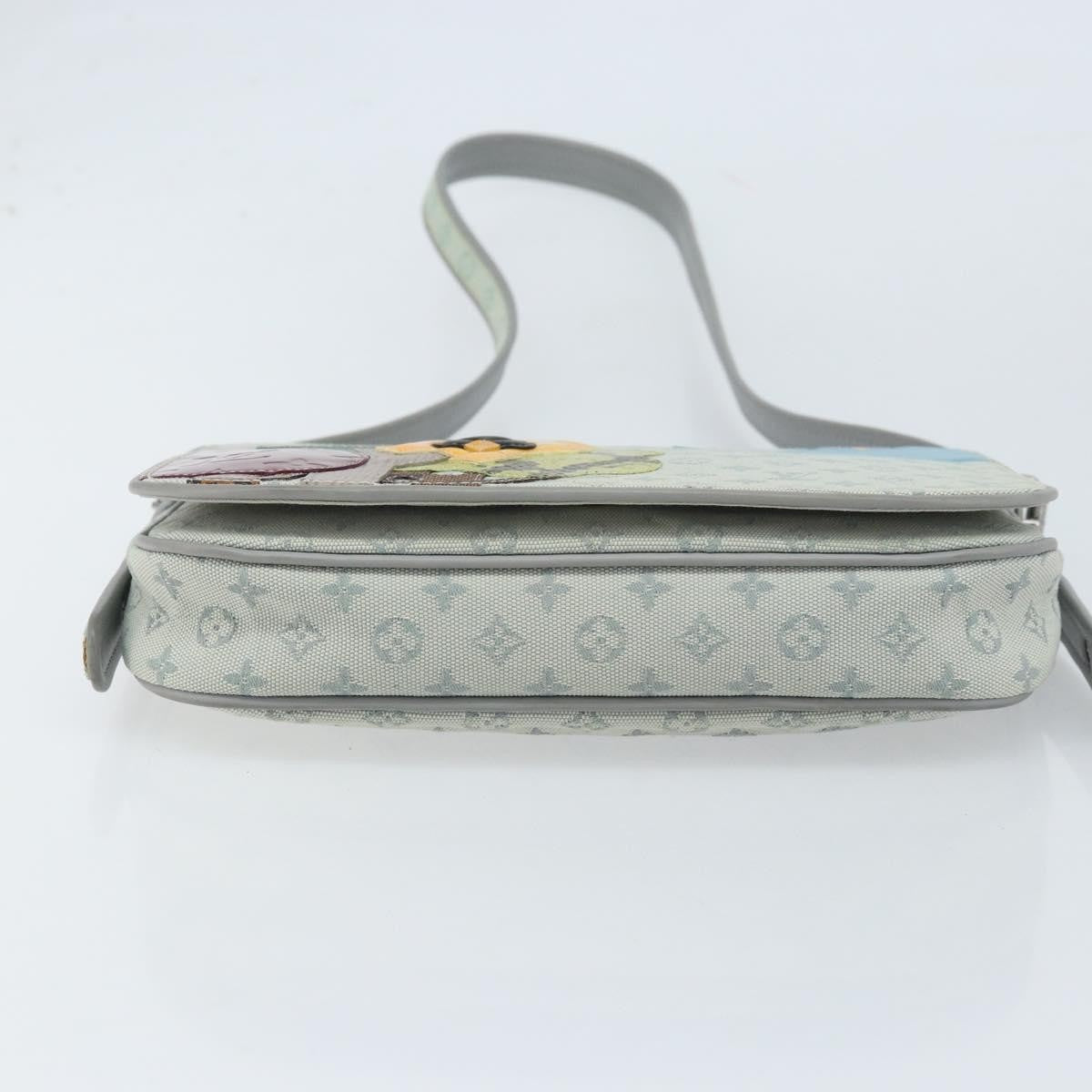 Louis Vuitton Conte de Fees Musette Shoulder Bag Monogram Patchwork, Gray, Canvas, Shoulder Bag