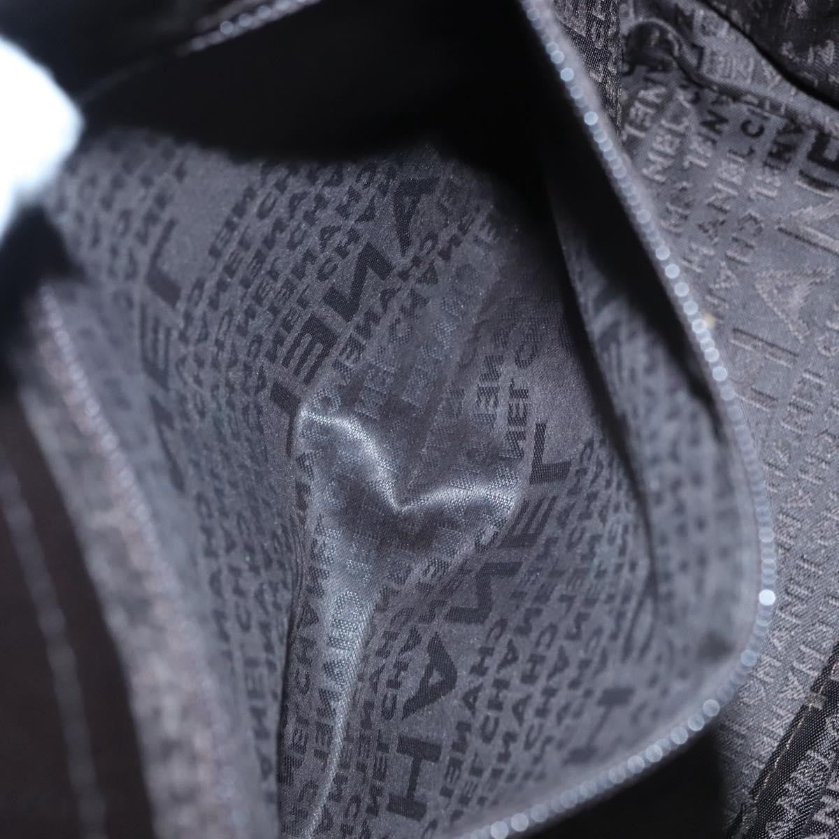 Chanel Chocolate Bar Coco Mark handbag Caviar skin, BROWN, LEATHER, Handbag