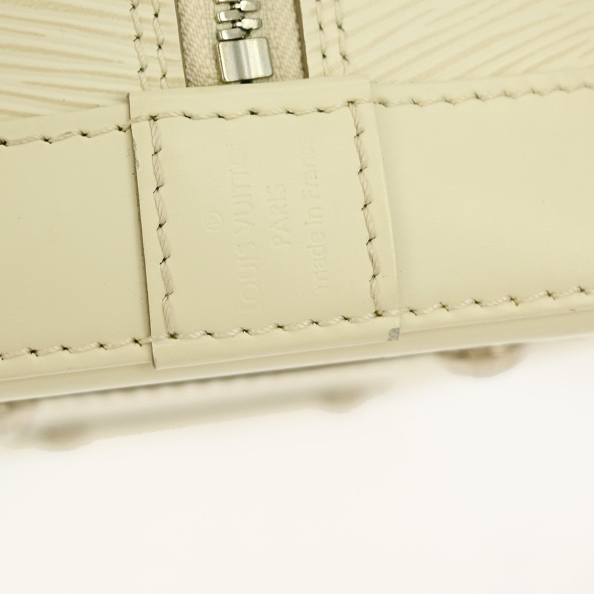 Louis Vuitton Alma Handbag Epi Leather, BEIGE, LEATHER, Handbag