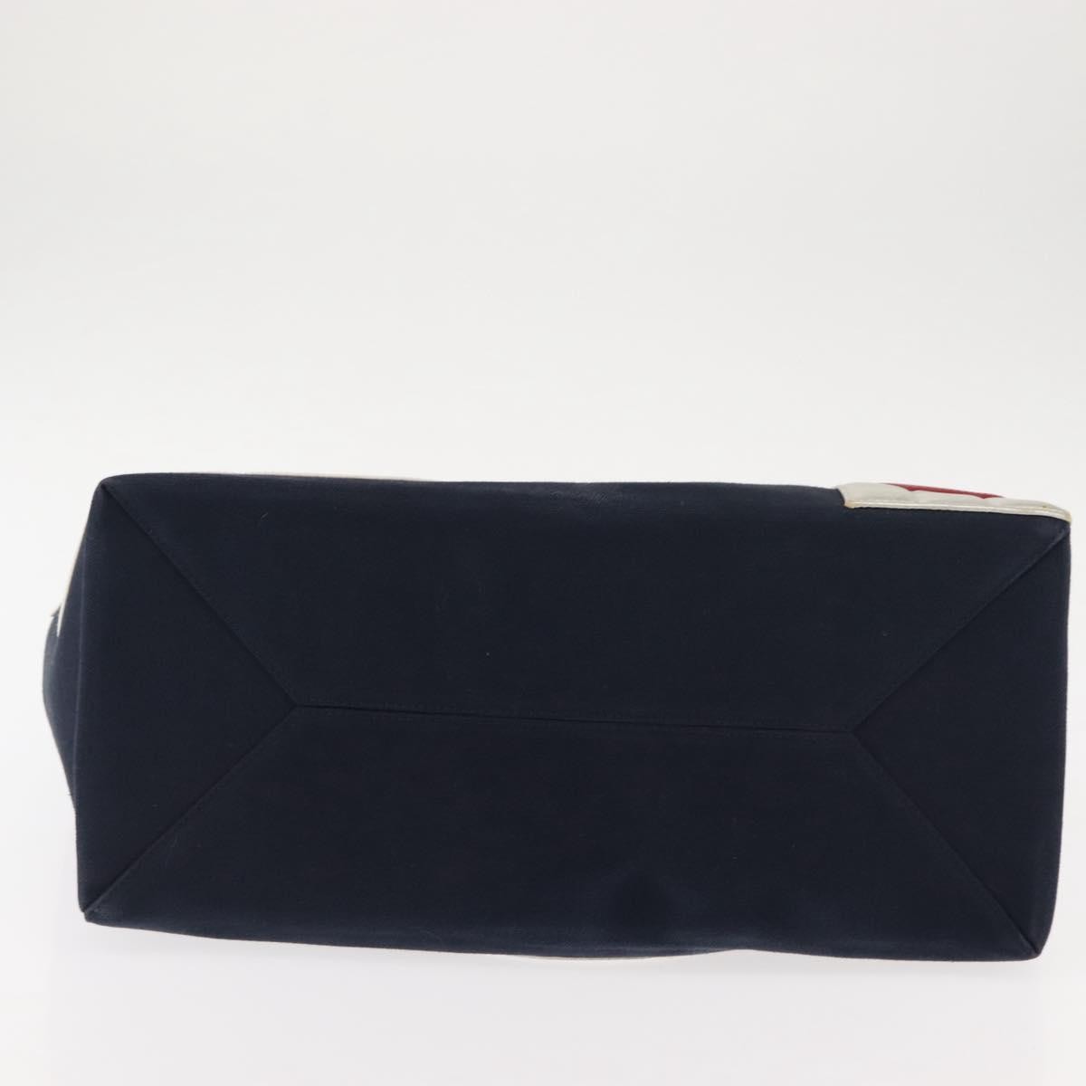 Chanel No.5 Tote Canvas and Leather, NAVY, CANVAS, Tote bag