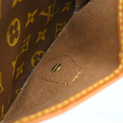 Louis Vuitton Sac Gibeciere Messenger Bag Monogram Canvas, Brown, Canvas, Shoulder Bag