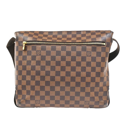 Louis Vuitton Brooklyn Handbag Damier, Brown, Canvas, Shoulder Bag