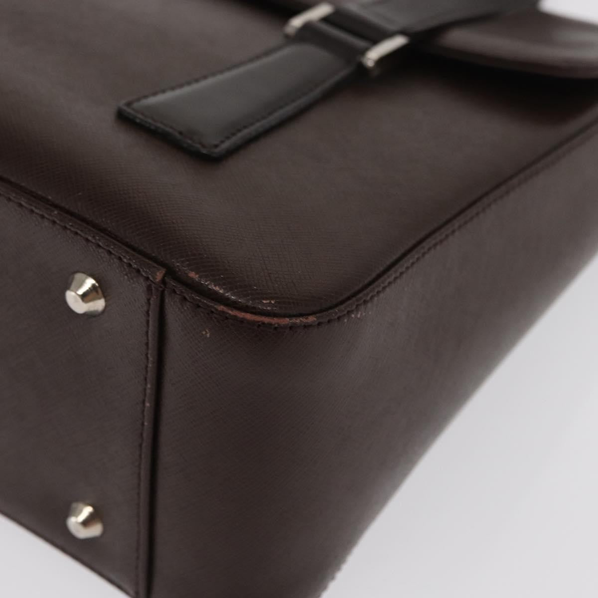 Burberry Vintage Handbag Leather, BROWN, LEATHER, Handbag