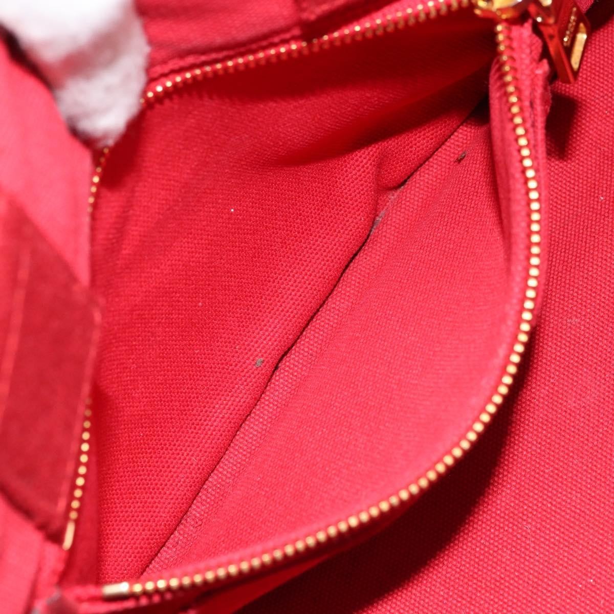 Prada Canapa Tote Canvas, Red, Canvas, Tote Bag