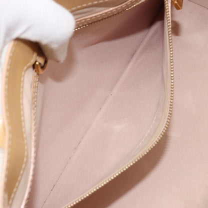 Louis Vuitton Wilshire Handbag Monogram Vernis, BEIGE, PATENT_LEATHER, Tote bag