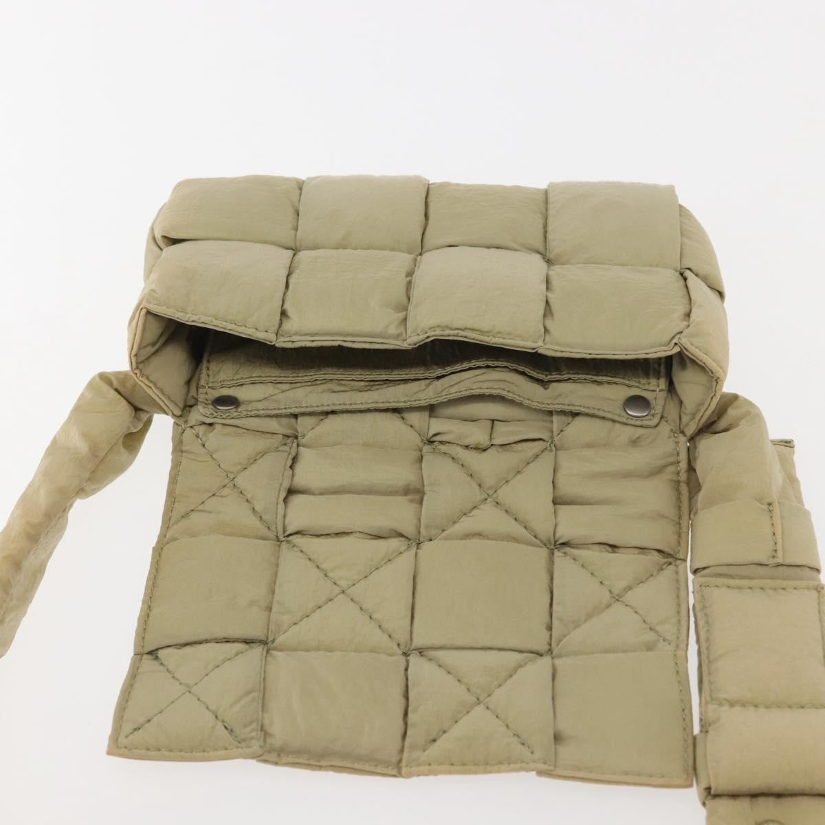 Bottega Veneta Padded Tech Cassette Crossbody Bag Intrecciato Nylon, BEIGE, NYLON, Crossbody bag
