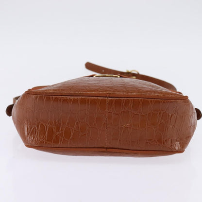 Salvatore Ferragamo Vala Shoulder Bag Leather, BROWN, LEATHER, Shoulder bag