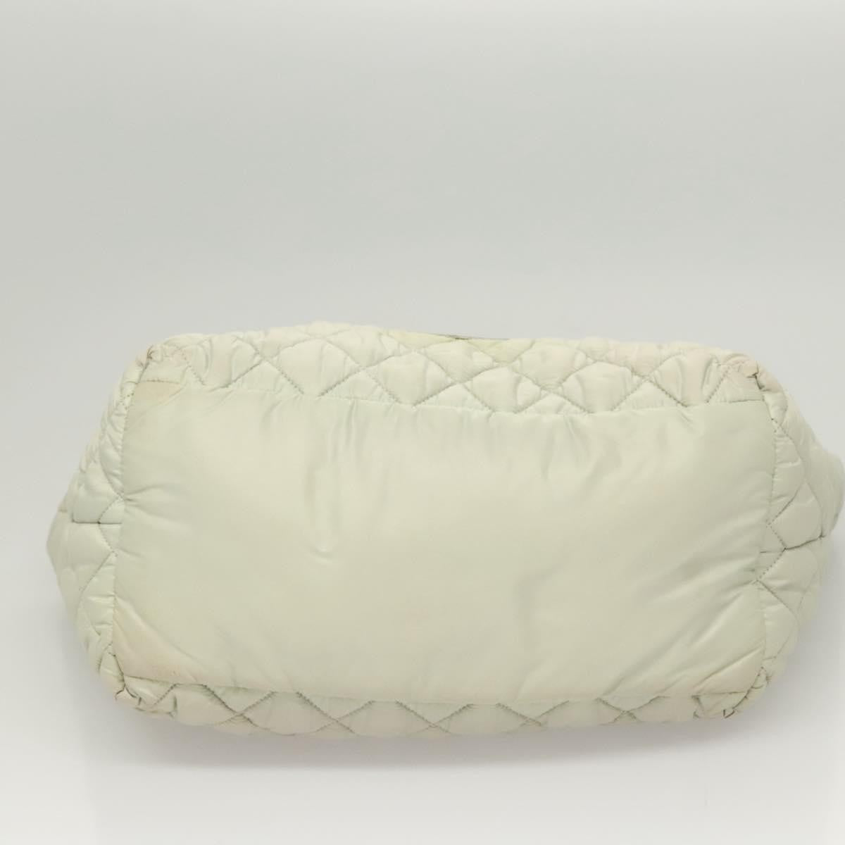 Chanel Coco Cocoon Reversible Tote Quilted Nylon, GRAY, NYLON, Tote bag