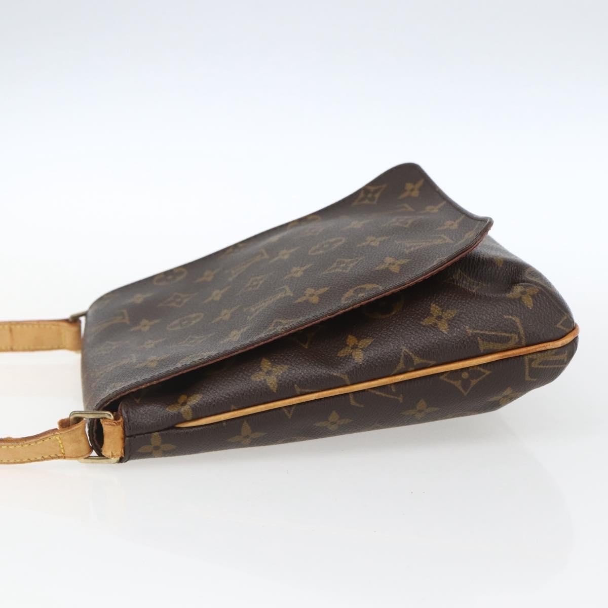 Louis Vuitton Musette Salsa Handbag Monogram Canvas, BROWN, CANVAS, Shoulder bag