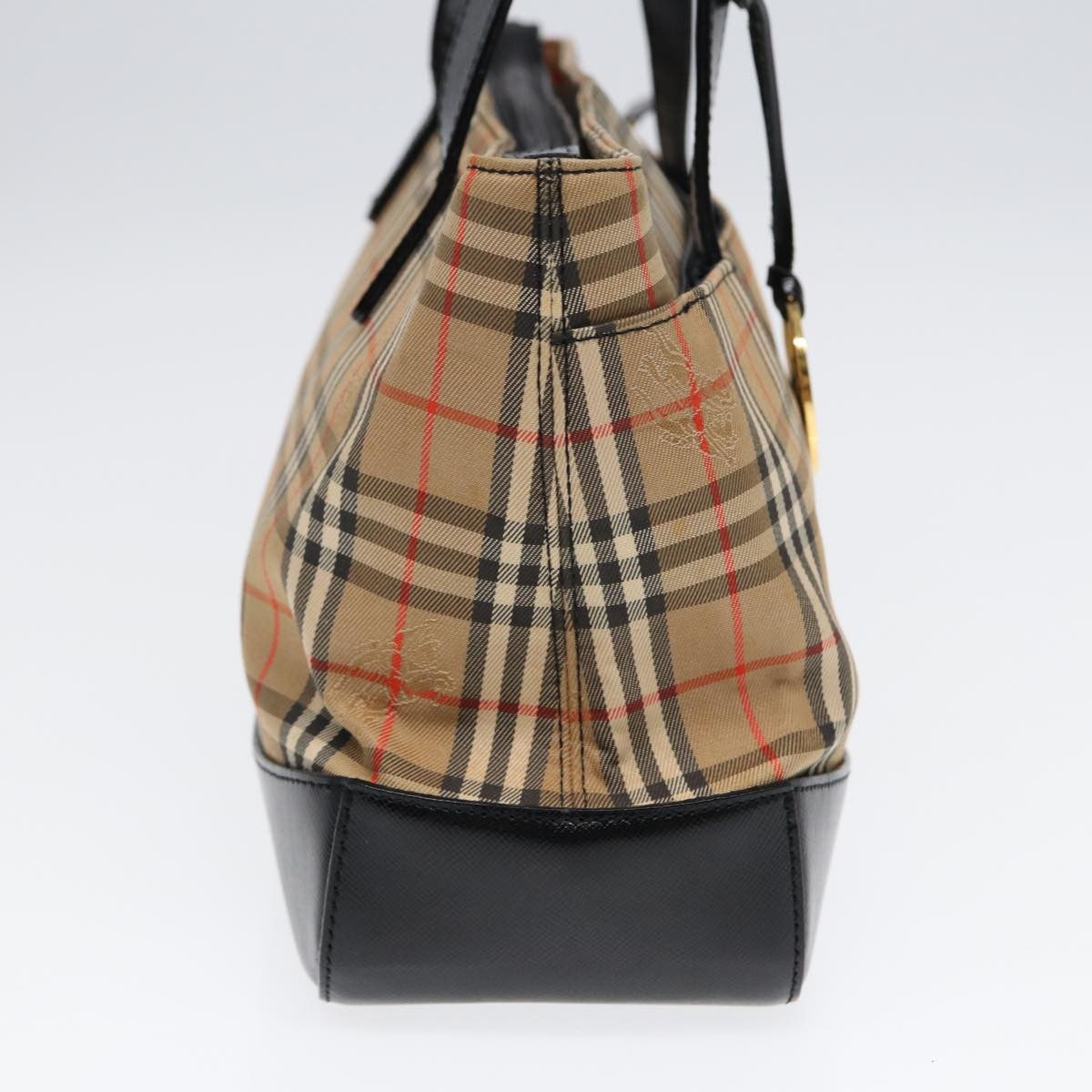 Burberry Nova Check Handbag Nova Check Canvas, BEIGE, CANVAS, Handbag