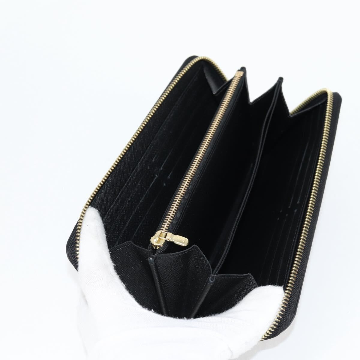 Louis Vuitton Zippy Wallet NM Monogram Canvas, BLACK, CANVAS, Wallets