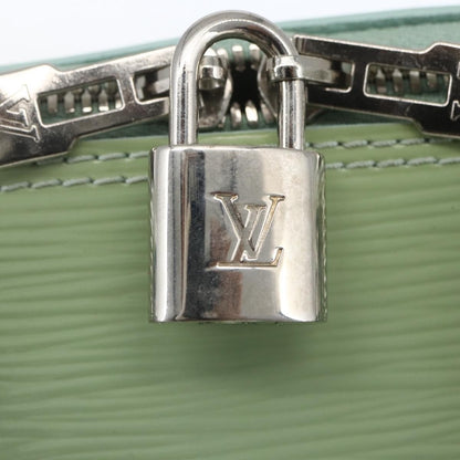 Louis Vuitton Alma Handbag Monogram Vernis, GREEN, PATENT_LEATHER, Handbag