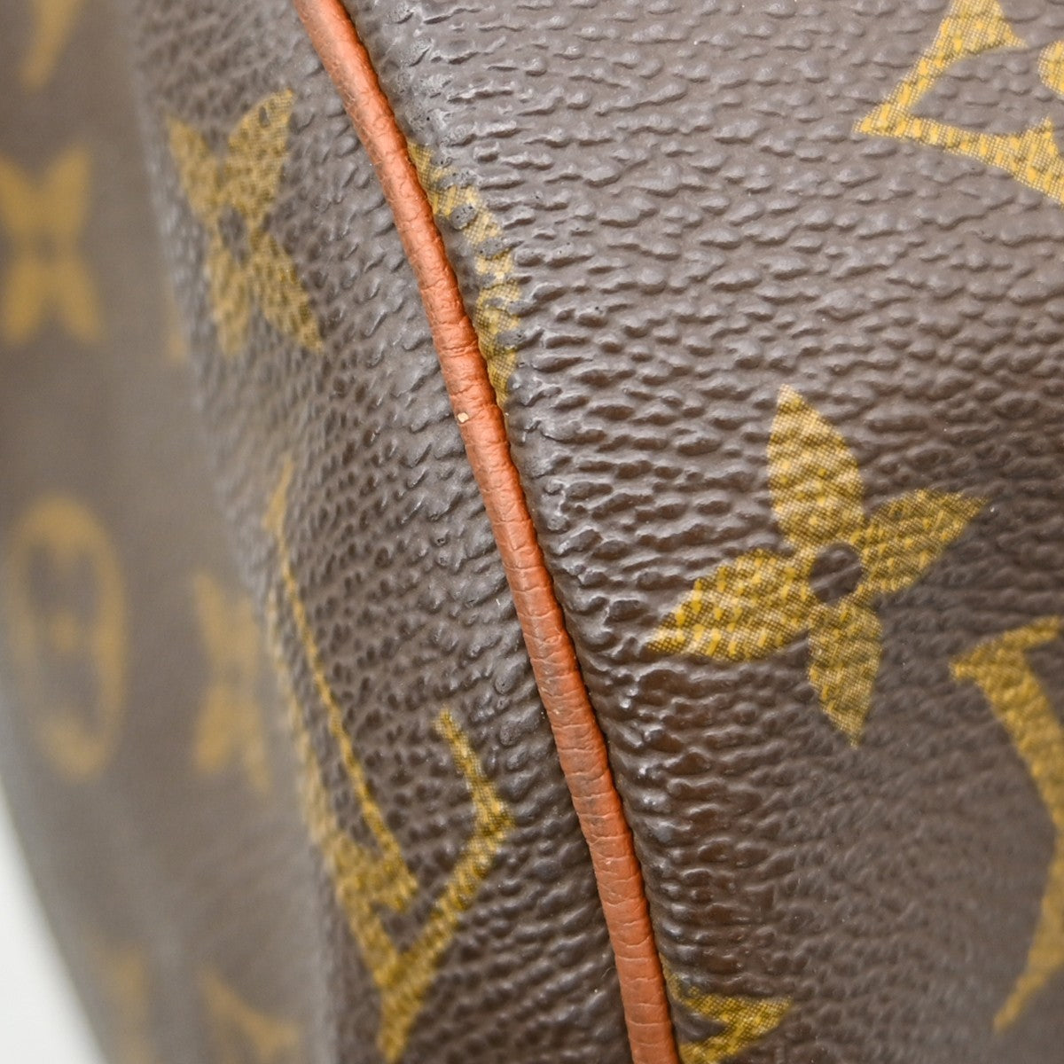 Louis Vuitton Papillon Handbag Monogram Canvas, Brown, Canvas, Handbag