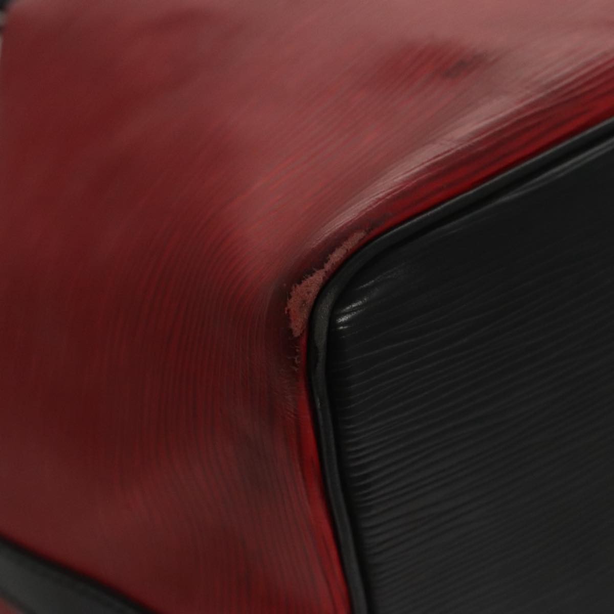 Louis Vuitton Petit Noe Handbag Epi Leather, RED, LEATHER, Shoulder bag