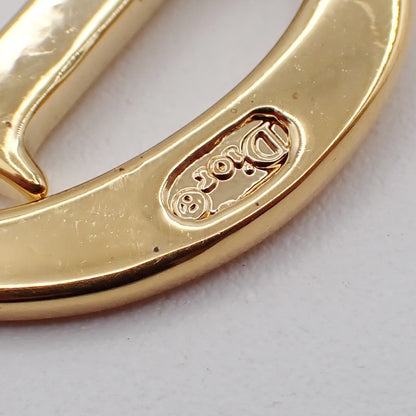 Christian Dior CD Logo necklace Metal, GOLD, GOLD_PLATED, Necklace