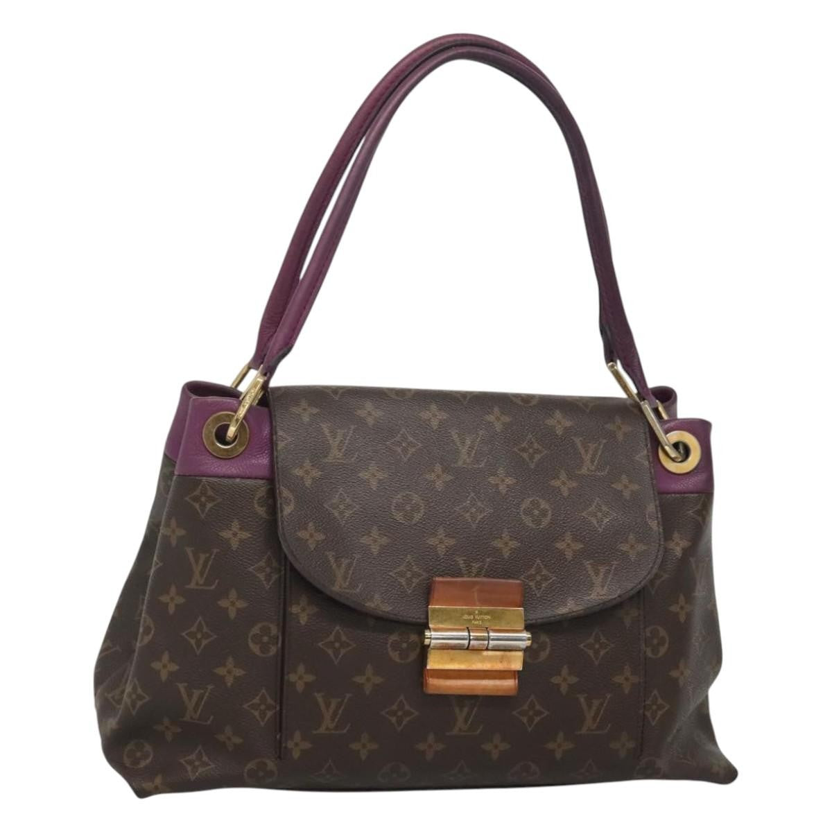 Louis Vuitton Olympe Handbag Monogram Canvas, BROWN, CANVAS, Shoulder bag