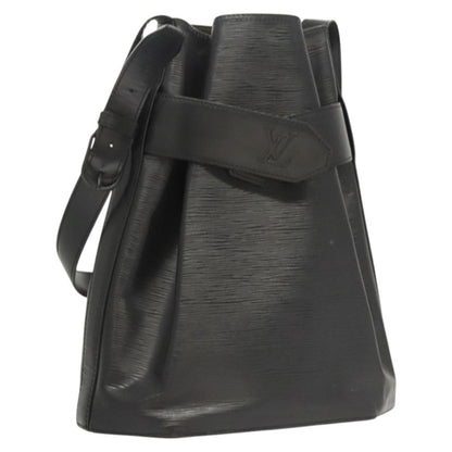 Louis Vuitton Vintage Sac d'Epaule Handbag Epi Leather, BLACK, LEATHER, Handbag