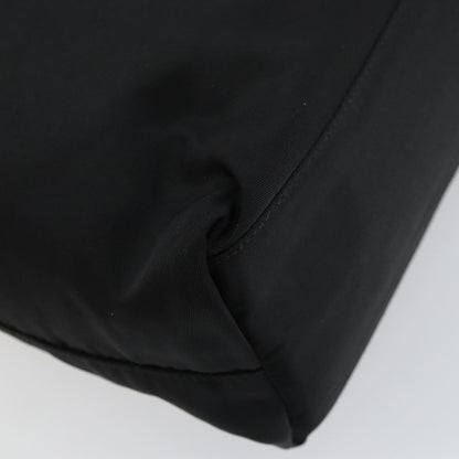 Prada Vintage Zip Tote Tessuto, BLACK, NYLON, Tote bag