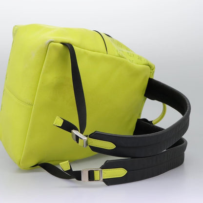 Louis Vuitton Discovery Backpack Monogram Taigarama, Yellow, Leather, Backpack