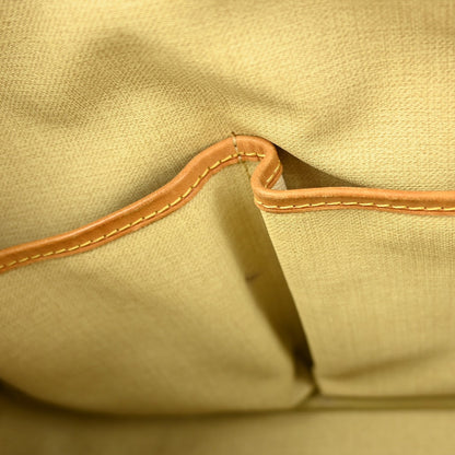 Louis Vuitton Trouville Handbag Monogram Canvas, BROWN, CANVAS, Handbag