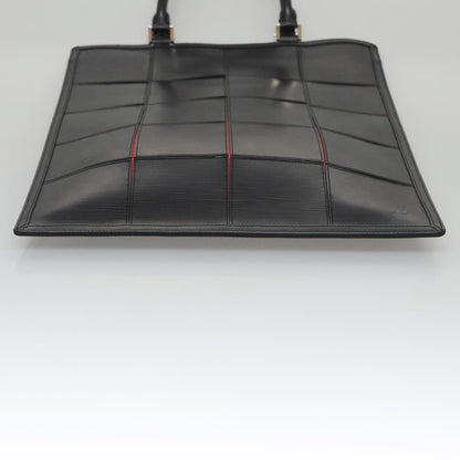 Louis Vuitton Epi Stretch Silver Fizz handbag Epi Stretch, BLACK, LEATHER, Handbag