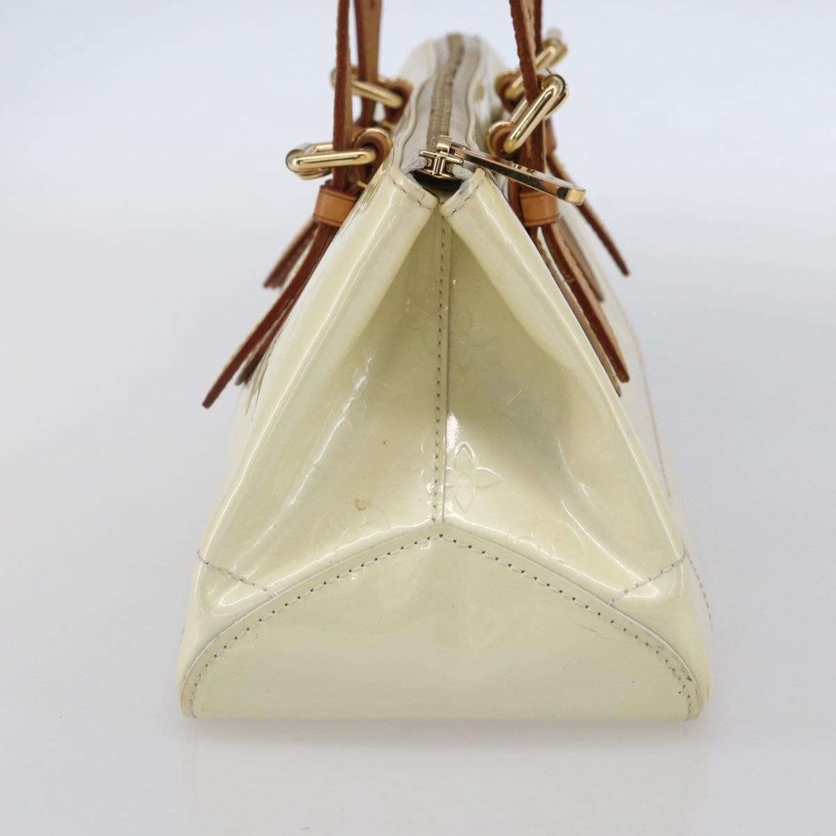 Louis Vuitton Rosewood Avenue Handbag Monogram Vernis, BEIGE, PATENT_LEATHER, Shoulder bag