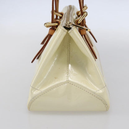 Louis Vuitton Rosewood Avenue Handbag Monogram Vernis, BEIGE, PATENT_LEATHER, Shoulder bag