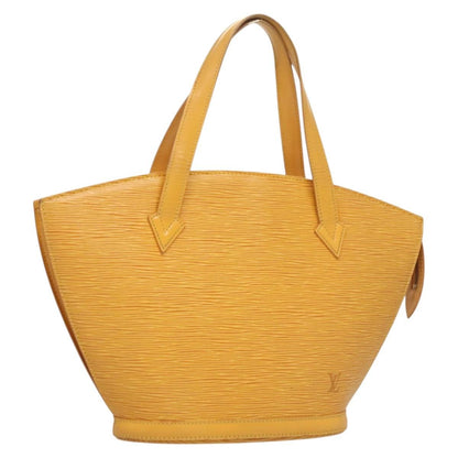 Louis Vuitton Saint Jacques Handbag Epi Leather, YELLOW, LEATHER, Handbag