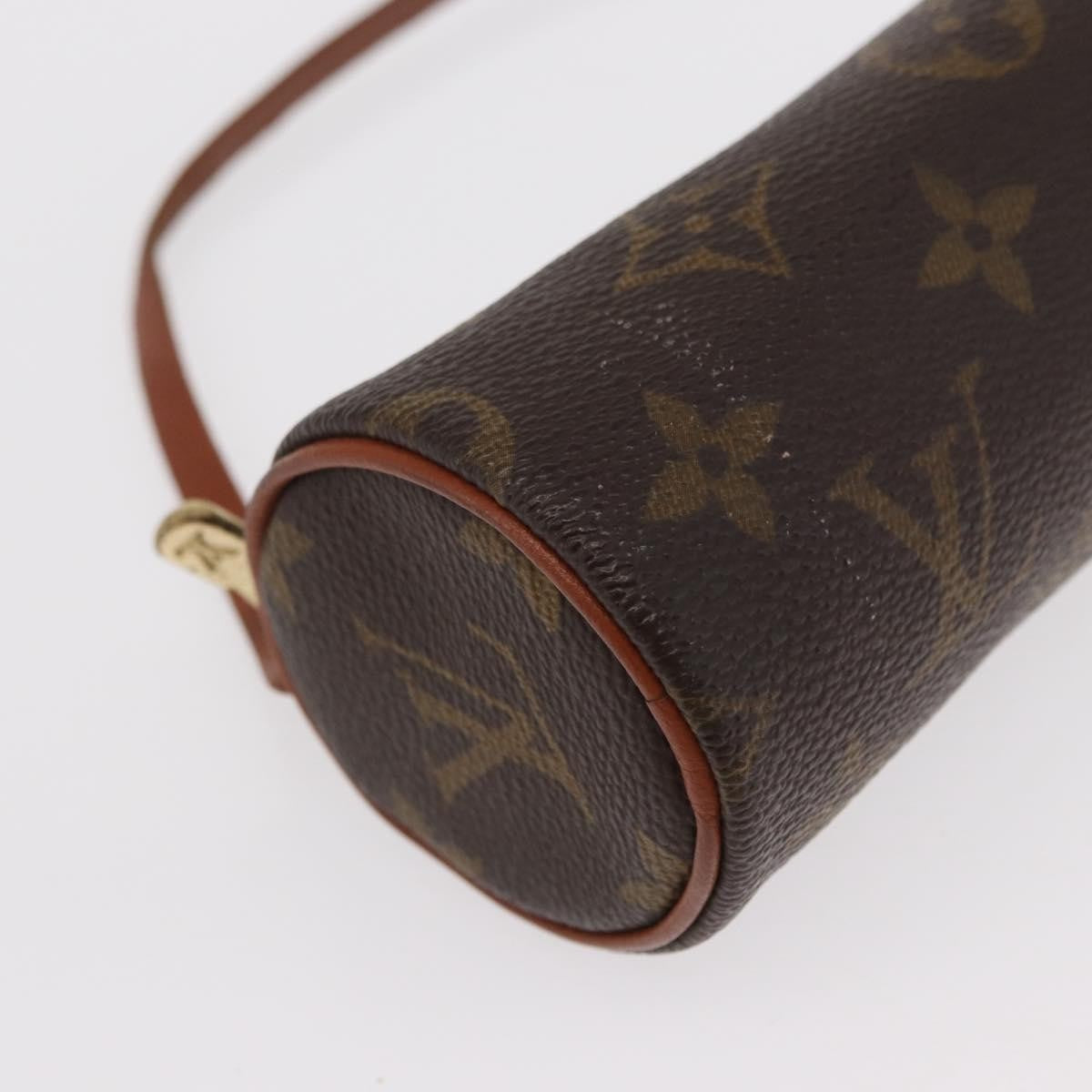 Louis Vuitton Papillon Pochette Monogram Canvas, BROWN, CANVAS, Clutche & pouche