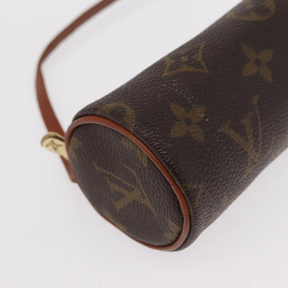 Louis Vuitton Papillon Pochette Monogram Canvas, BROWN, CANVAS, Clutche & pouche