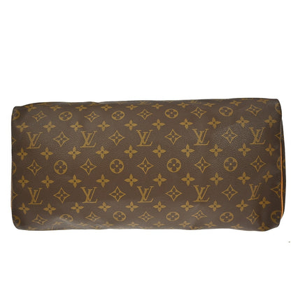 Louis Vuitton Speedy Handbag Monogram Canvas, BROWN, CANVAS, Handbag