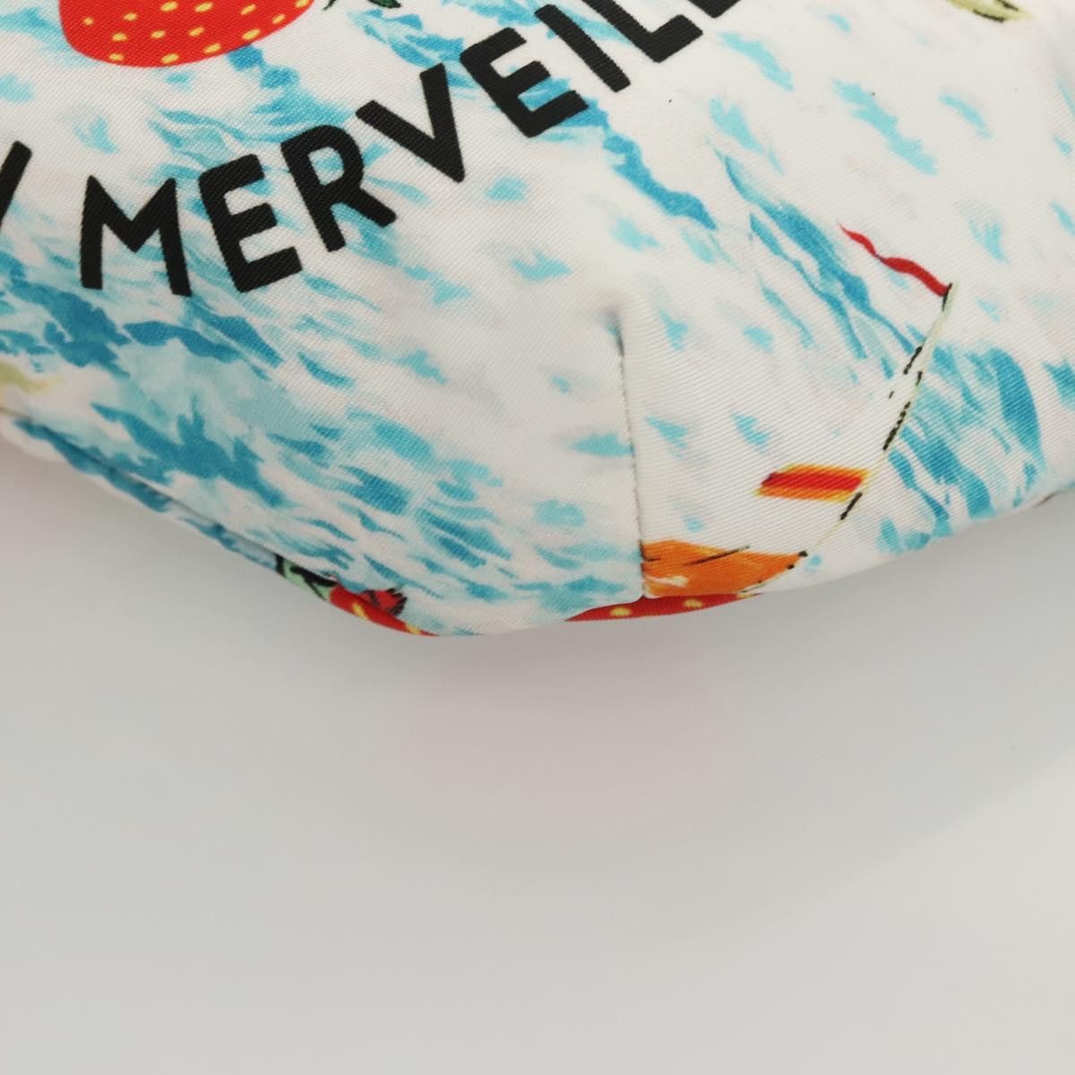 Gucci Merveilleux Belt Bag Printed Nylon, White, Nylon, Belt
