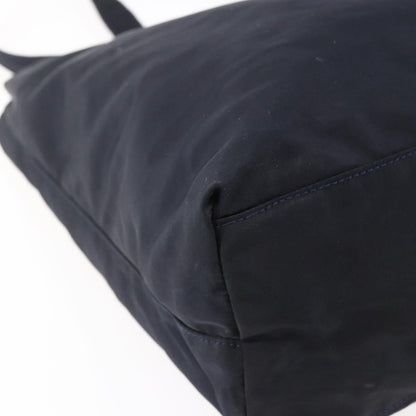 Prada Front Pocket Zip Tote Tessuto, Black, Nylon, Tote Bag