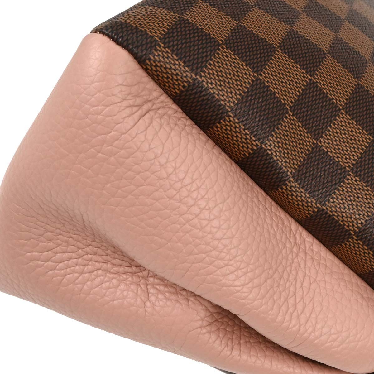 Louis Vuitton Brittany Handbag Damier, BROWN, CANVAS, Handbag