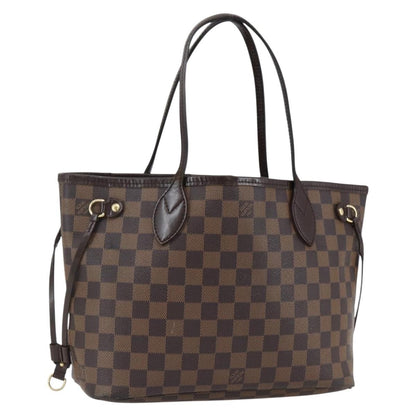 Louis Vuitton Neverfull Tote Damier, BROWN, CANVAS, Tote bag