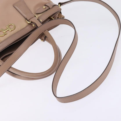 Salvatore Ferragamo Batik Tote Nylon, PINK, NYLON, Tote bag