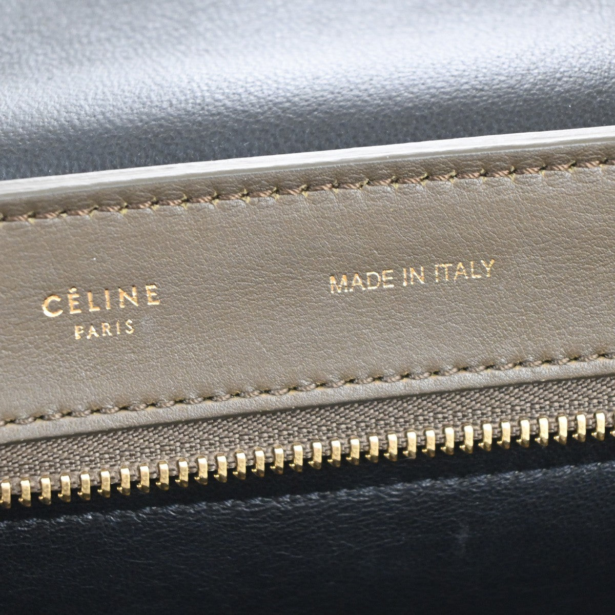 Celine Trapeze Bag Leather with Suede, Multicolour, Leather, Handbag