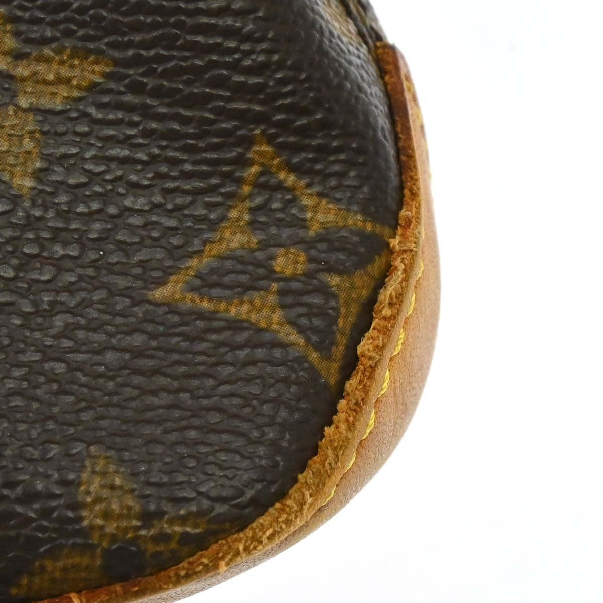 Louis Vuitton Trotteur Handbag Monogram Canvas, Brown, Canvas, Clutch