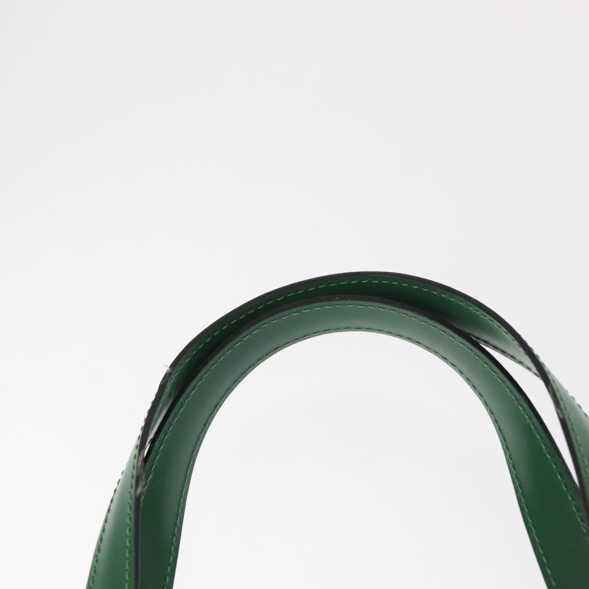 Louis Vuitton Saint Jacques Handbag Epi Leather, GREEN, EPI LEATHER, Handbag