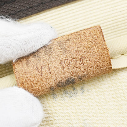 Louis Vuitton Deauville Handbag Monogram Canvas, BROWN, CANVAS, Handbag