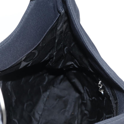 Salvatore Ferragamo Vala Shoulder Bag Nylon, BLACK, NYLON, Shoulder bag