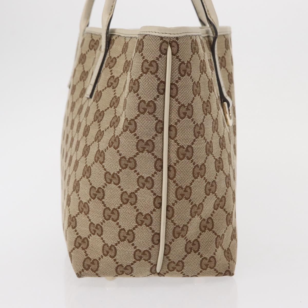 Gucci New Britt Tote GG Canvas, BEIGE, CANVAS, Tote bag