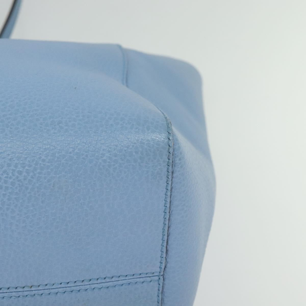Gucci Swing Tote Leather, BLUE, LEATHER, Tote bag