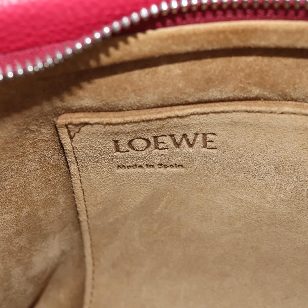 Loewe Missy Handbag Leather, RED, LEATHER, Shoulder bag