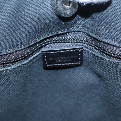 Burberry Vintage Open Tote Coated Canvas with Studded Leather, BEIGE, CANVAS, Tote bag