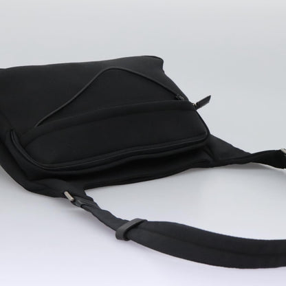 Prada Vintage Shoulder Bag Tessuto, BLACK, NYLON, Shoulder bag