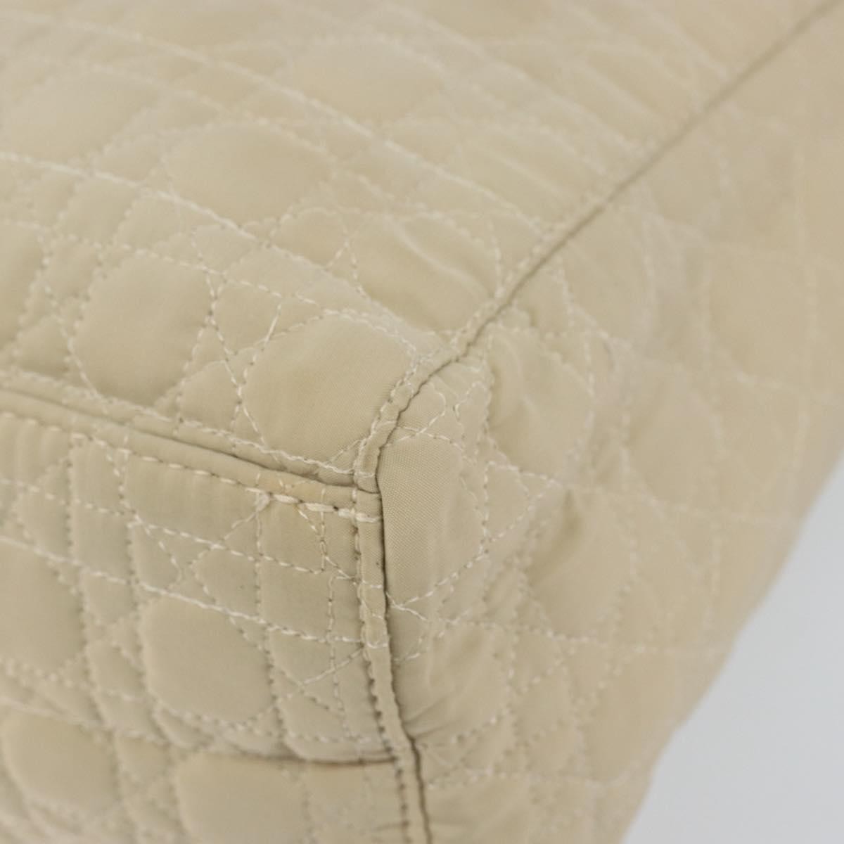 Christian Dior Lady Dior Bag Nylon, BEIGE, NYLON, Handbag